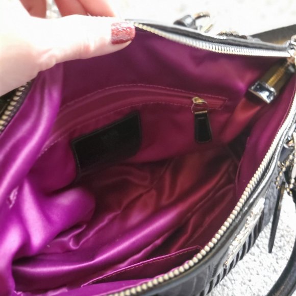 Coach Madison Pleated Black Fabric Sophia - Picture 3 of 14